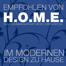 das Logo von dem Magazin H.O.M.E